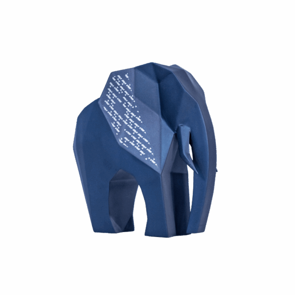 Eléphant - 250 - Noir Mat – Image 4