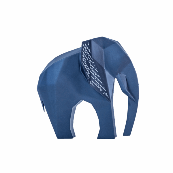 Eléphant - 250 - Noir Mat – Image 6
