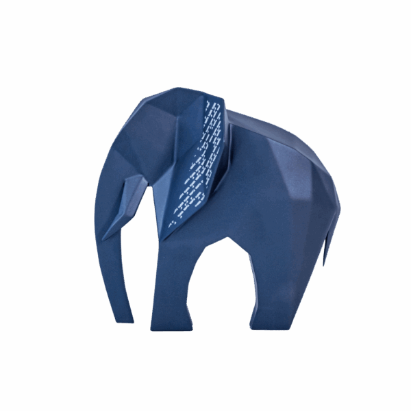 Eléphant - 250 - Noir Mat – Image 5
