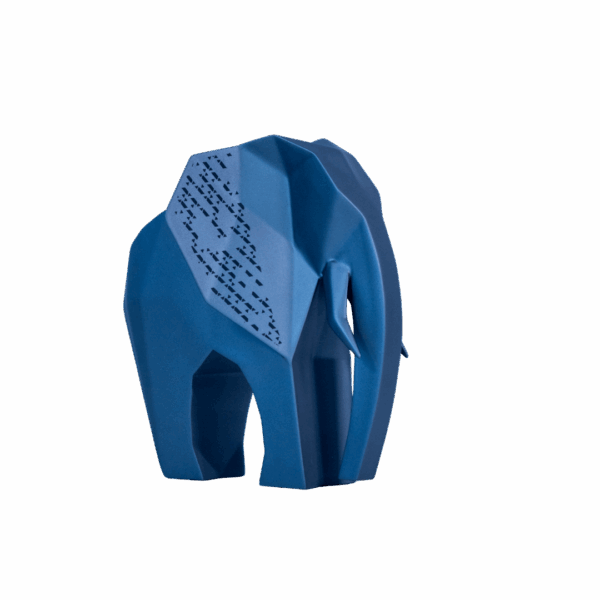 Eléphant - 250 - Gris Anthracite – Image 4