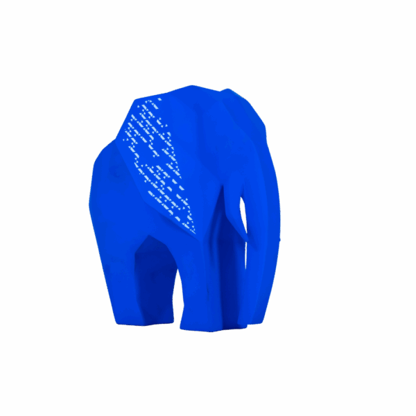 Eléphant - 250 - Bleu Klein – Image 4