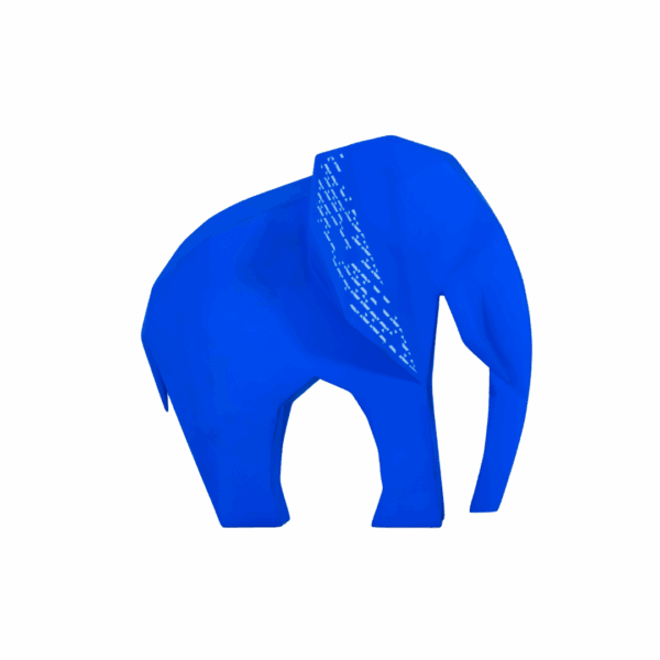 Eléphant - 250 - Bleu Klein – Image 5