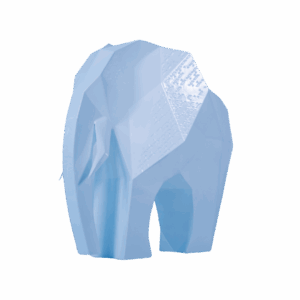 Eléphant - 300 - Blanc