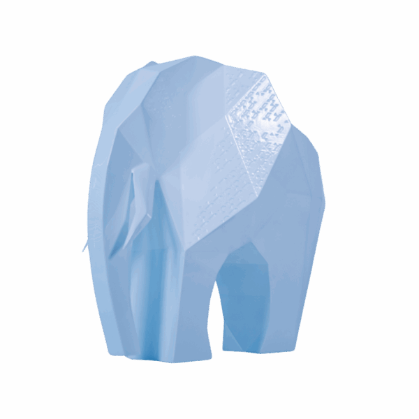Eléphant - 300 - Blanc