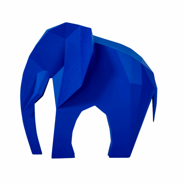 Eléphant - 300 - Bleu – Image 5