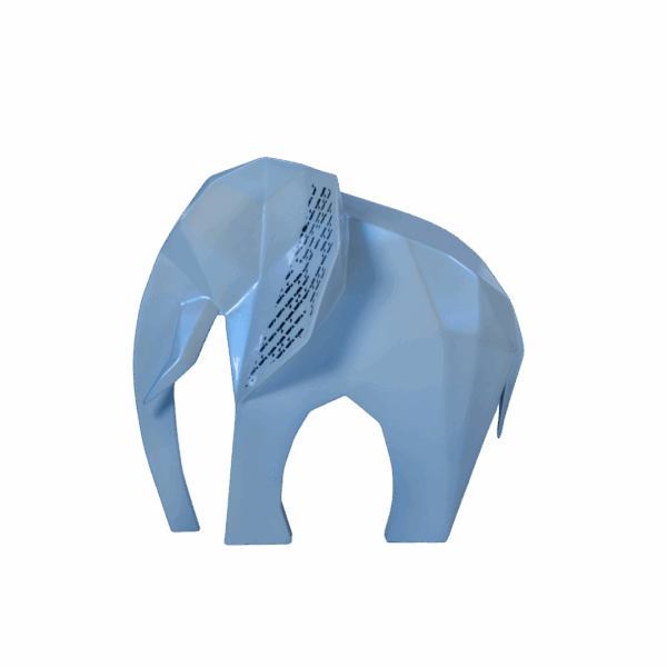 Eléphant - 250 - Blanc Candy – Image 5