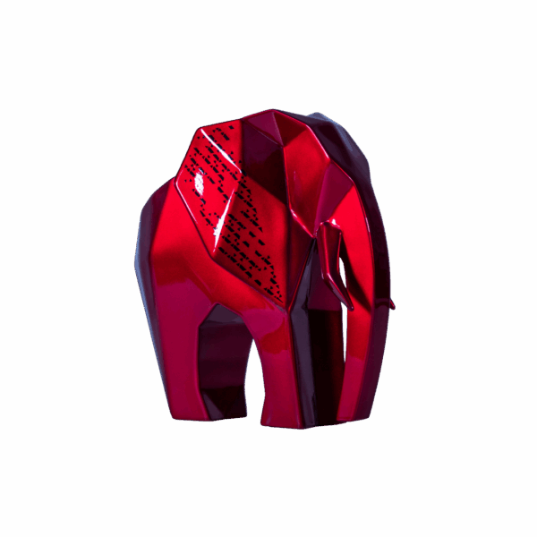 Eléphant - 250 - Rouge Candy – Image 4